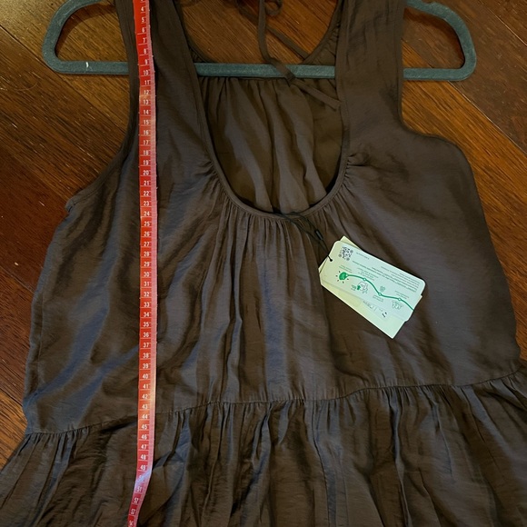 InWear “Rory” brown dress. Size 36/Small Sleeveless Maxi, loose fitting. NWT. - Picture 15 of 16